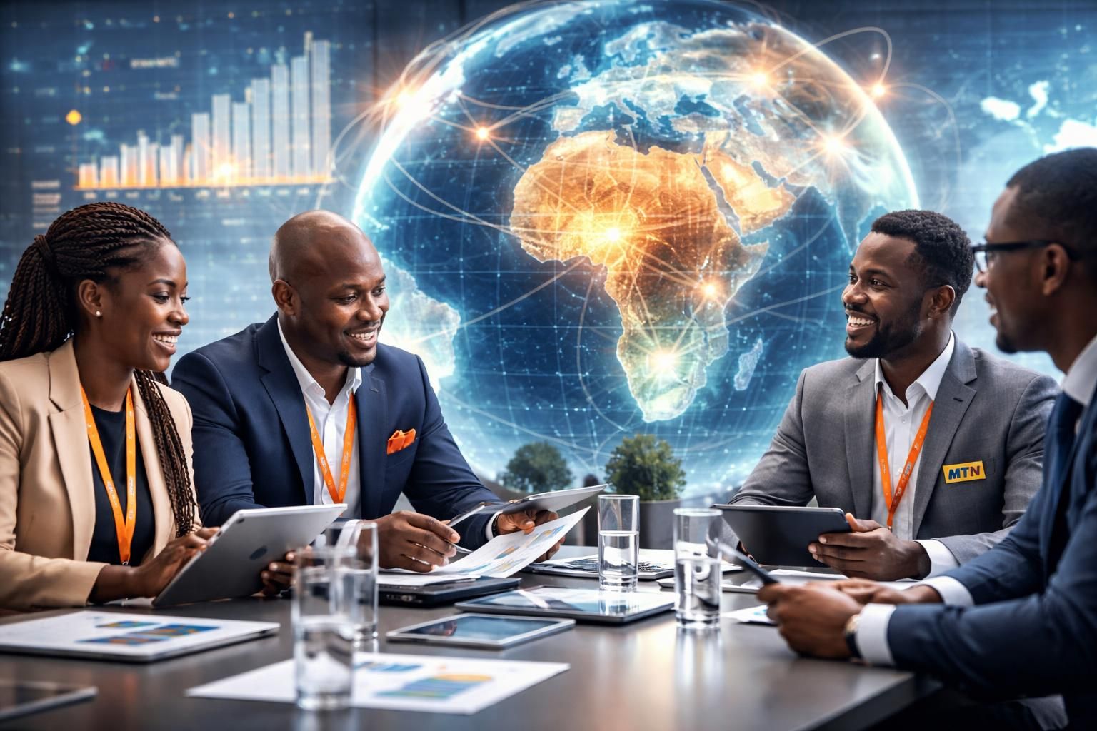 découvrez comment l'expansion des entreprises africaines est boostée grâce à des partenariats internationaux stratégiques, illustrés par des leaders comme orange et mtn.