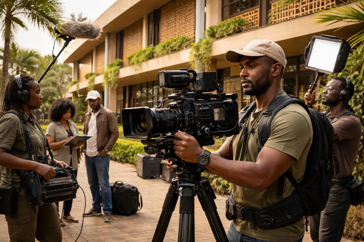 découvrez nos solutions de production vidéo professionnelles pour créer des documentaires percutants destinés aux entreprises africaines, alliant créativité et expertise locale.